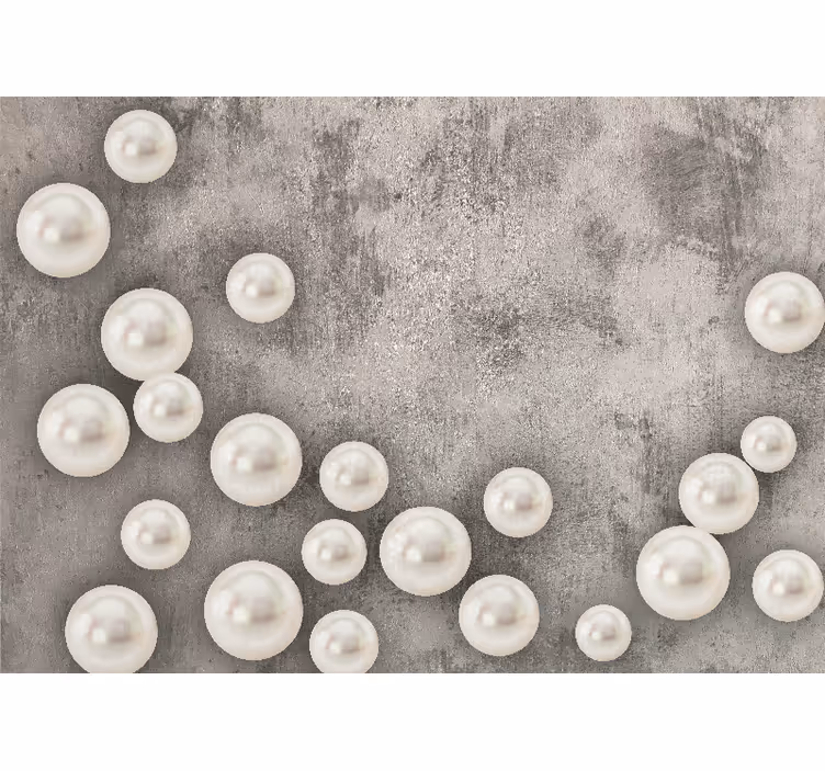 Fototapet marmor delikat perle arrangement - TenStickers