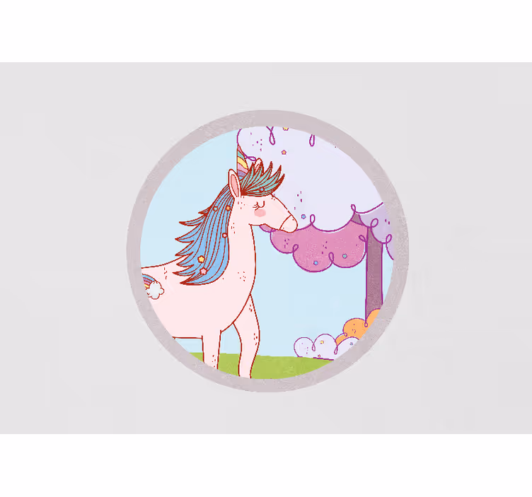 Legende enhjørningsfantasi kærlighed fototapet - TenStickers