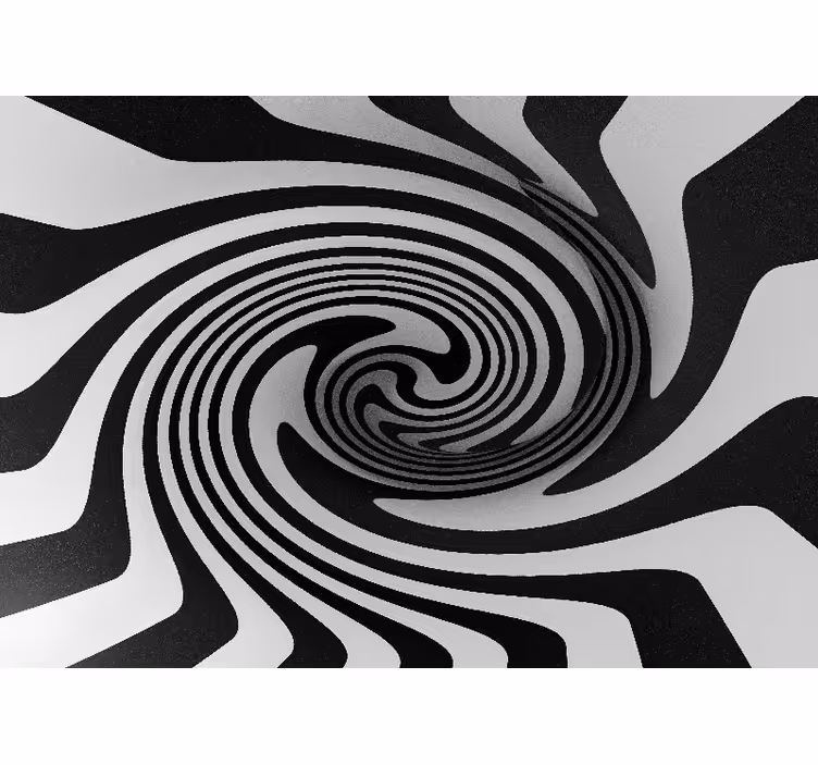 Fototapet abstrakt spiral illusions effekt - TenStickers