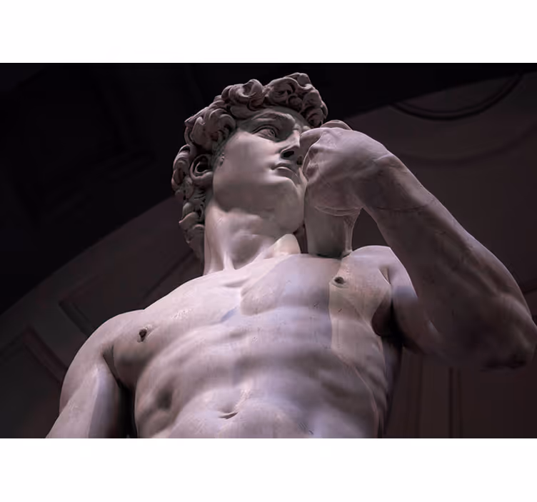 Michelangelos david klassiske fototapet - TenStickers