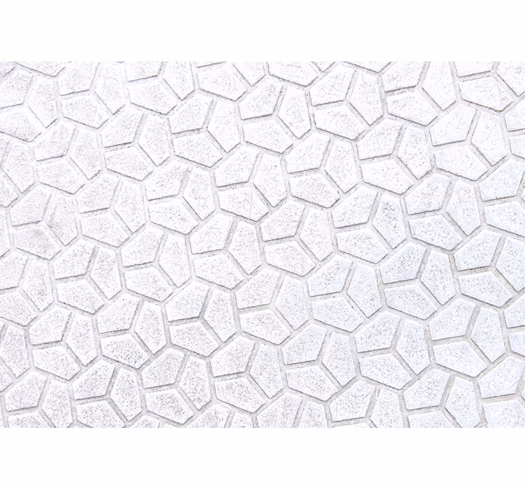 Fototapet marmor hexagonalt mønster tekstur - TenStickers