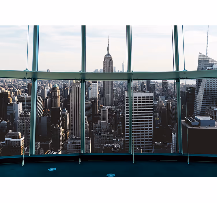 New york fototapet empire state bybillede - TenStickers