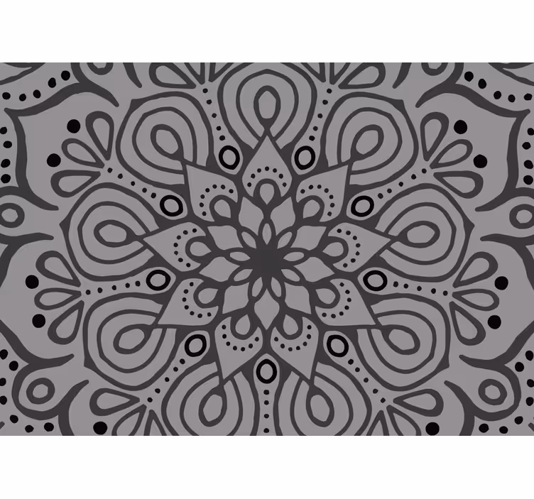 Fototapet mandala detaljeret mandalaelement - TenStickers