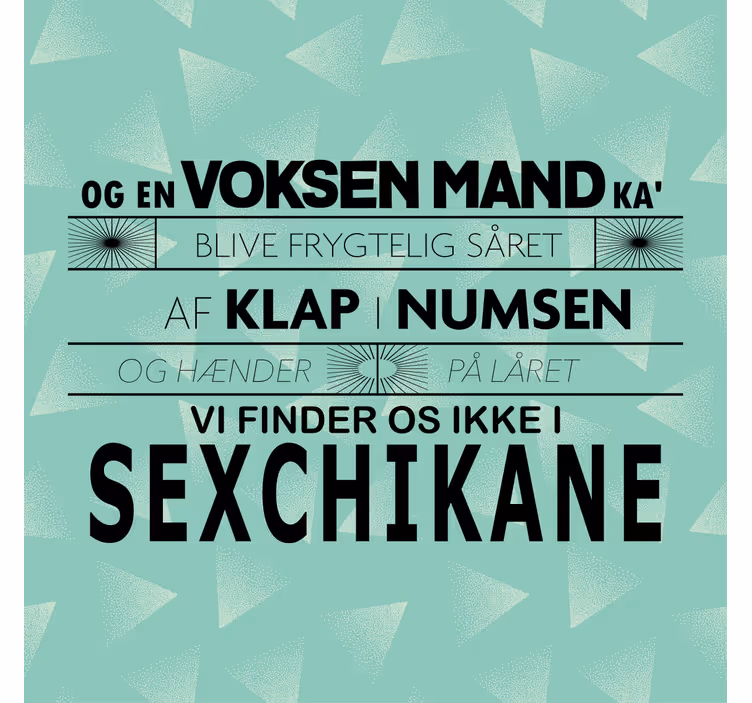 Sexchinake moderne sætning fototapet - TenStickers