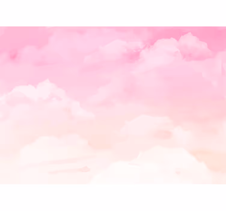 Pink pastel himmel baggrund teenage fototapeter - TenStickers
