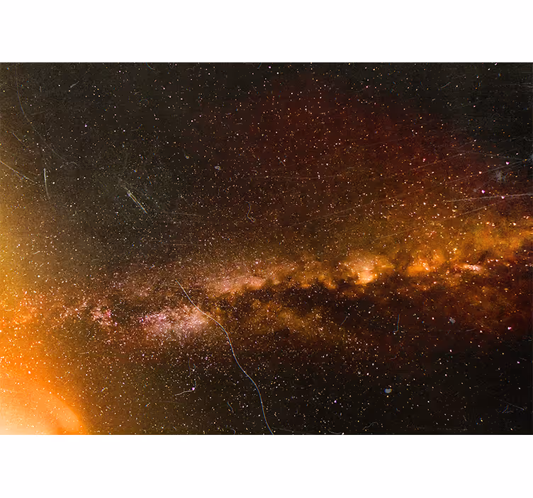 Rummet fototapet kosmisk galakse pragt - TenStickers