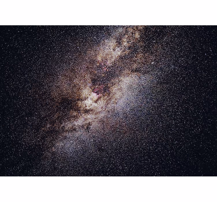 Rummet fototapet stjernehimmel i galaksen - TenStickers