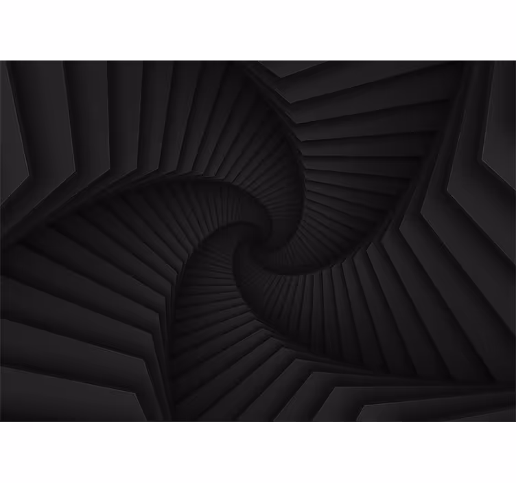 Fototapet abstrakt indviklet spiralform - TenStickers