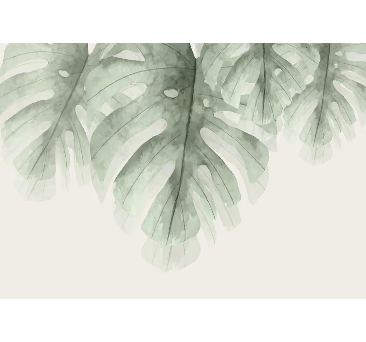 Stor tropisk orlov natur fototapet - TenStickers