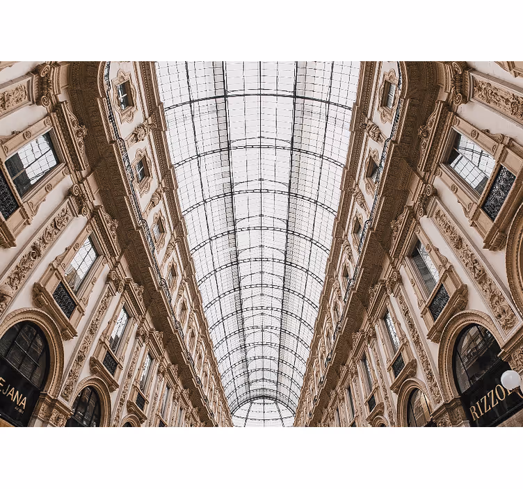 Fototapet af byer milan arkitektonisk vidunder - TenStickers