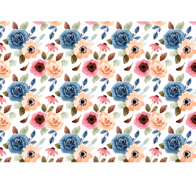 Fototapet blomster floral komposition arrangement - TenStickers