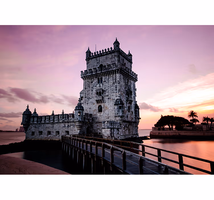 Lisboa tårn Rom fototapet - TenStickers