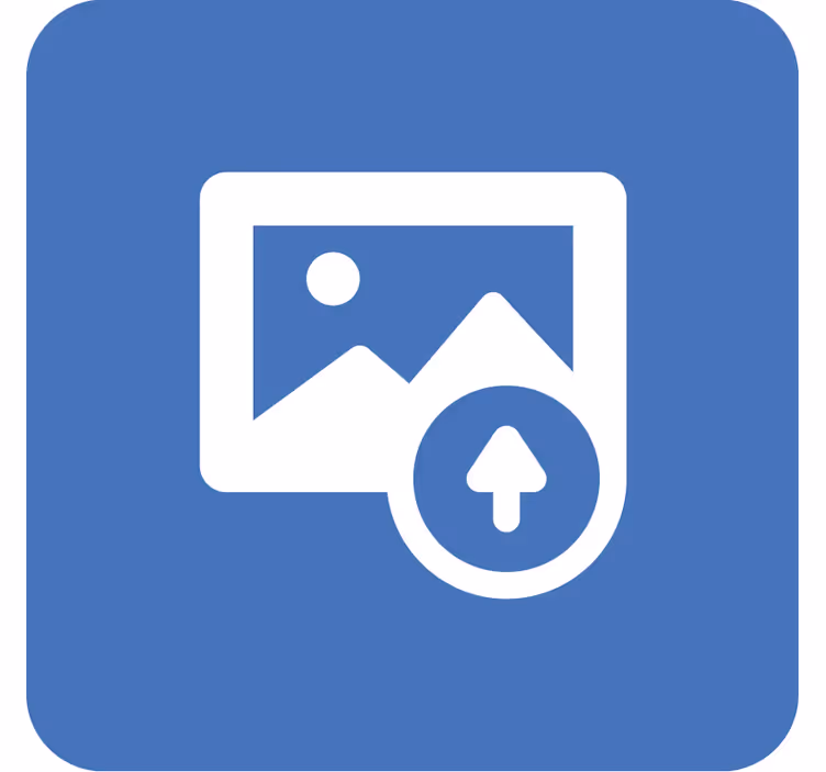 Personlige coaster med foto - TenStickers