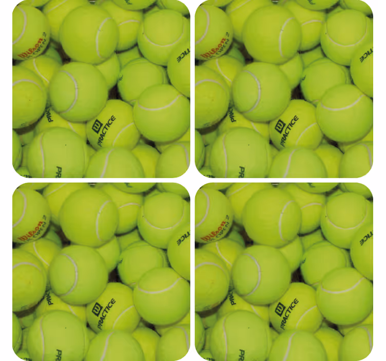 Fantastisk tennisbolde coaster - TenStickers