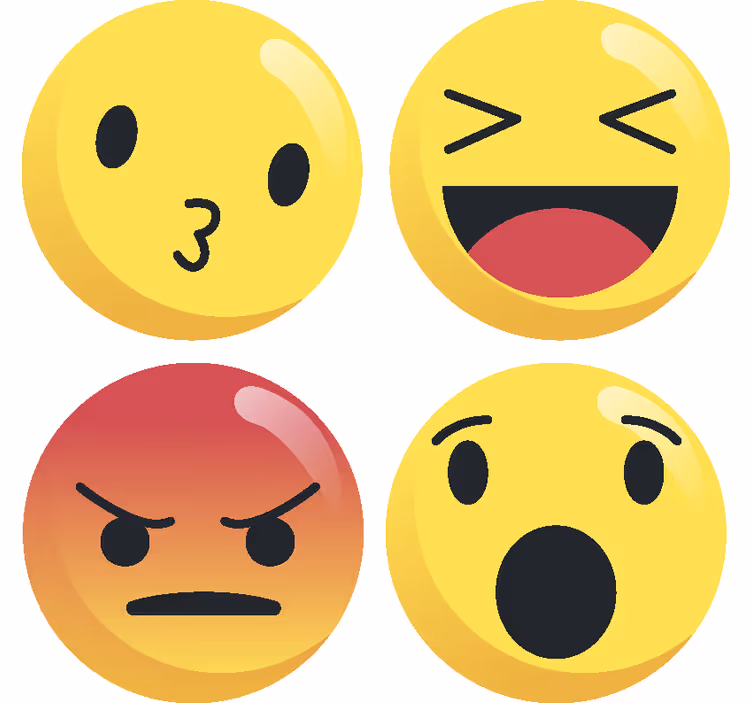 Humørikoner nørd drikkebakker - TenStickers