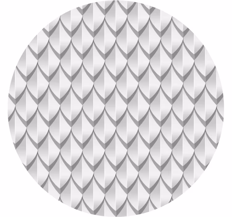 Coaster med elegant skællede mønster - TenStickers