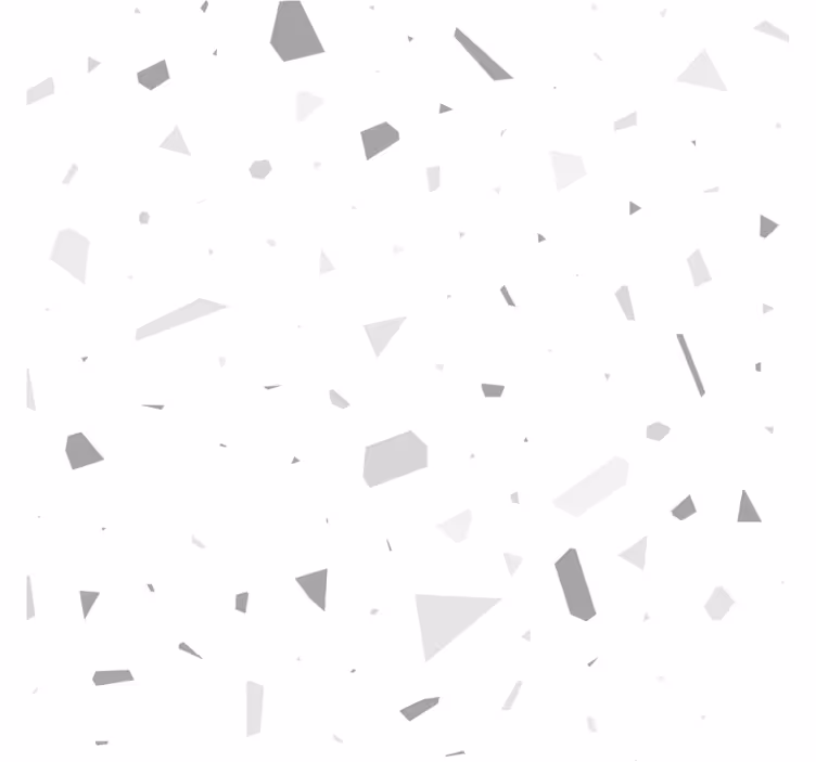 Coaster med abstrakt geometrisk mønster - TenStickers