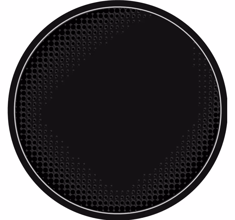 Øl coaster med struktureret cirkulær overflade - TenStickers