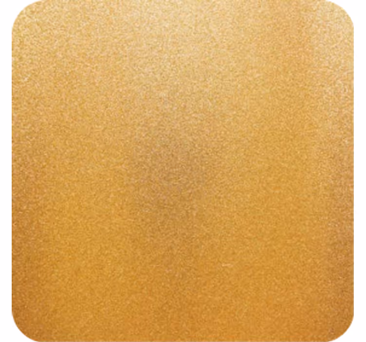 Guld moderne vinylcoaster - TenStickers