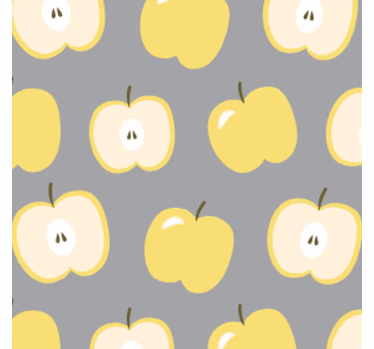 Lysende æbler moderne coaster - TenStickers