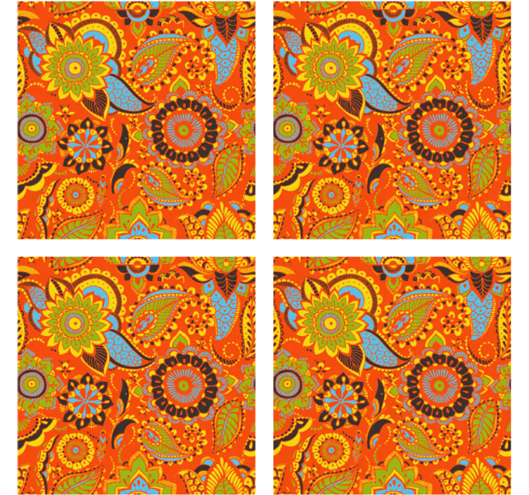 Paisley fliser i marokkansk stil - TenStickers