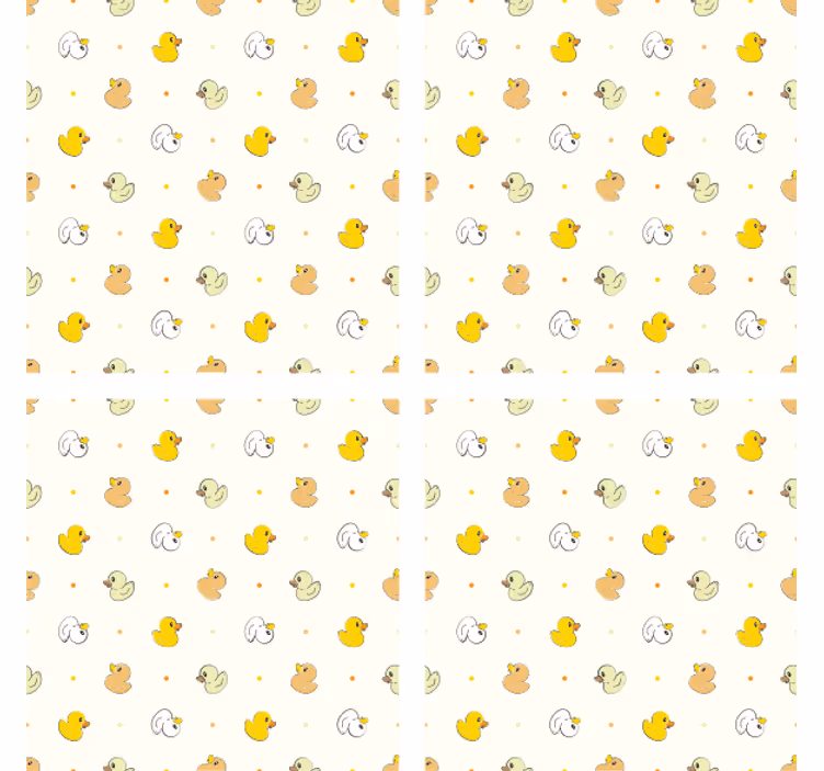 Gummi andemønster moderne rutschebane - TenStickers