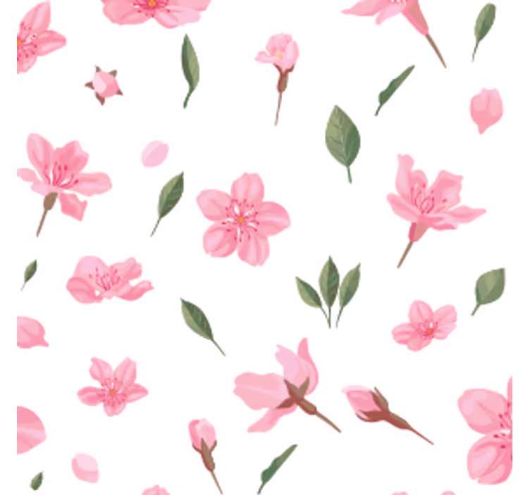Øl coaster med blomsterinspireret overflade - TenStickers
