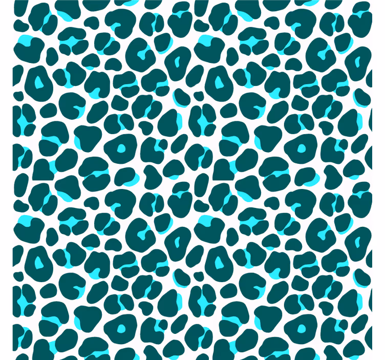 Coaster leopardpletter print - TenStickers