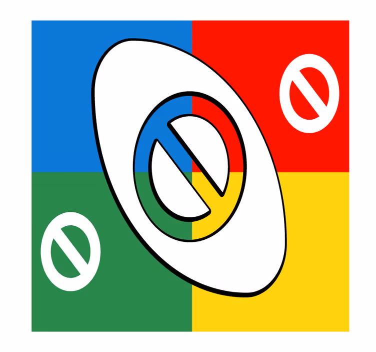 Skør coaster i farverige cirkelformer - TenStickers