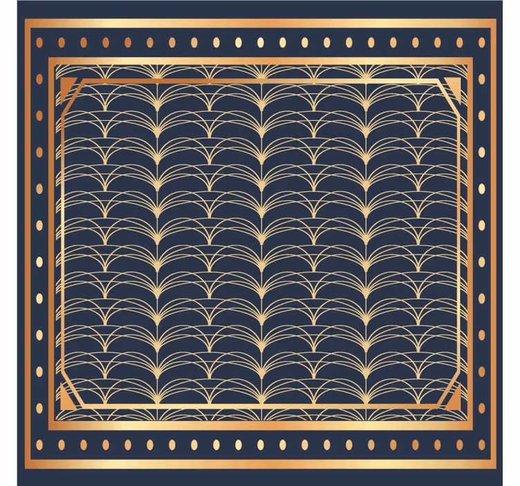 Coaster elegant geometrisk mønster - TenStickers