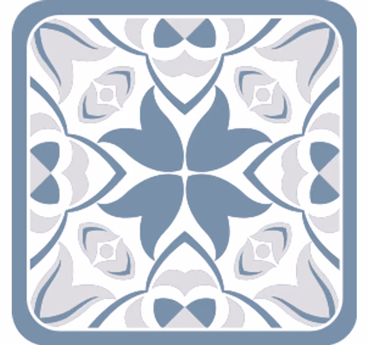 Coaster elegant blomsterkoncept - TenStickers