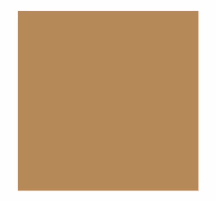 Personlig coaster elegant brun plads - TenStickers