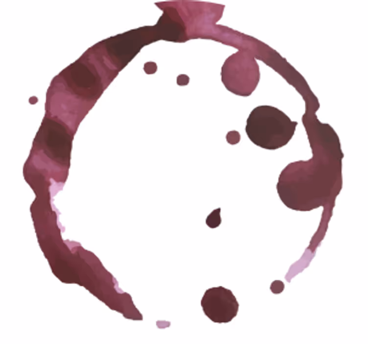 Vinpletter kork coaster - TenStickers