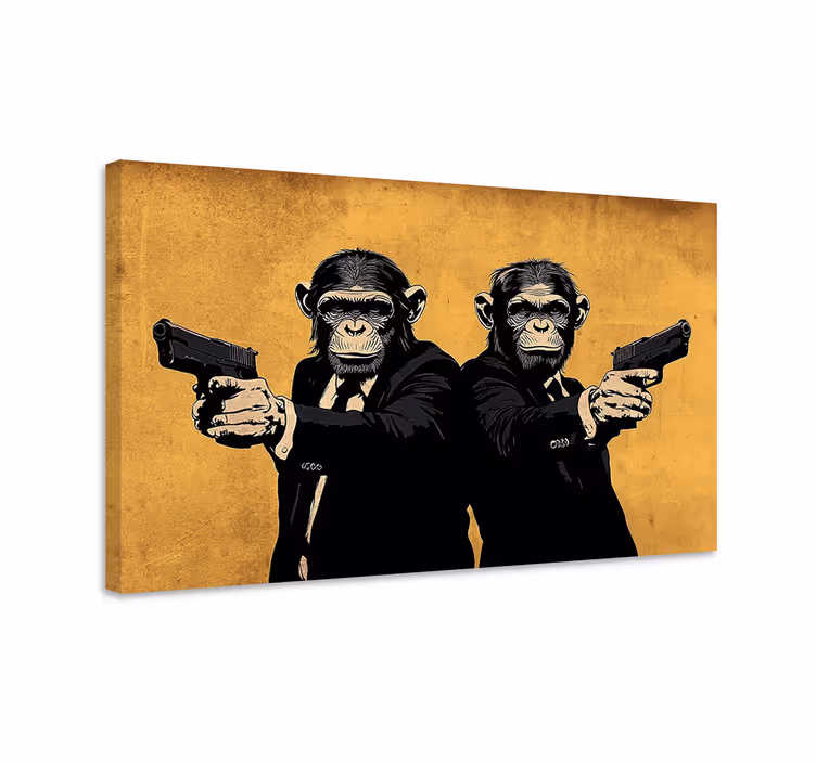 Pulp fiction kunst lærredsbillede - TenStickers