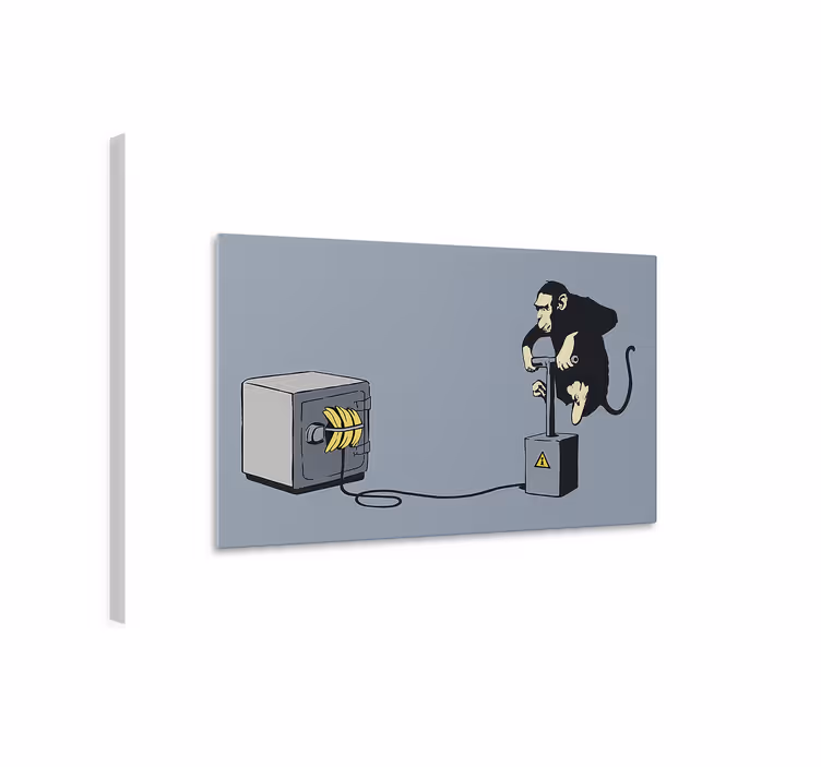 Abe-detonator kunst lærredsbillede - TenStickers