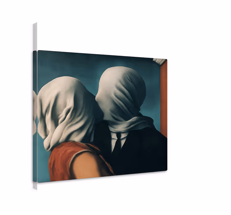 Elskernes design kunst lærredsbillede - TenStickers