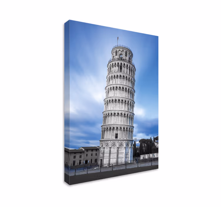 Tårn i pisa italien lærredstryk - TenStickers