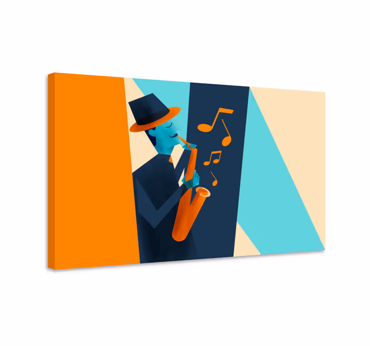 Musik koncepter musik lærred kunst - TenStickers