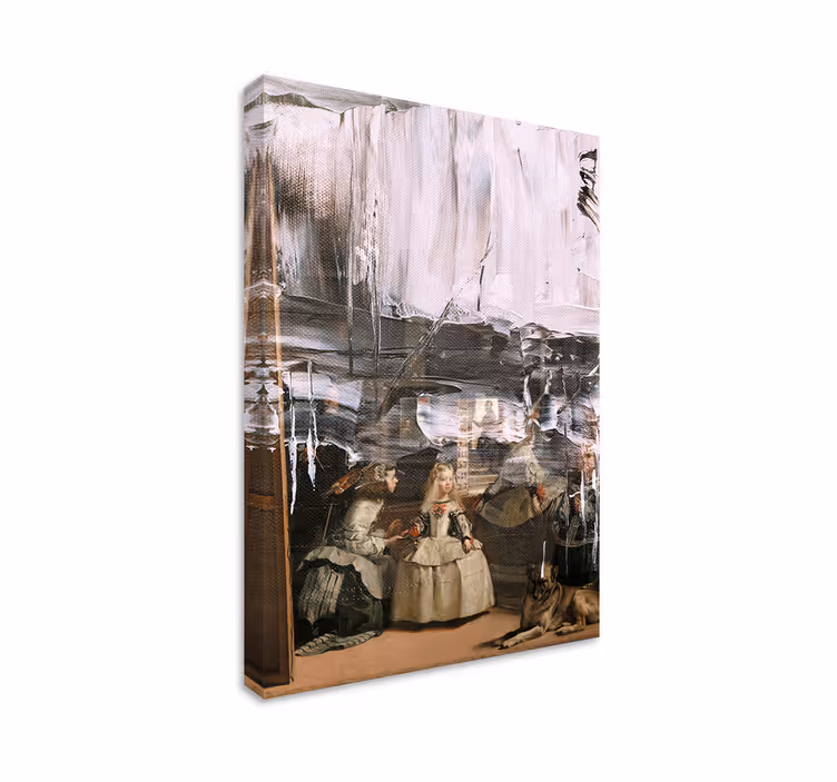 Klassisk scene kunst lærredsbillede - TenStickers