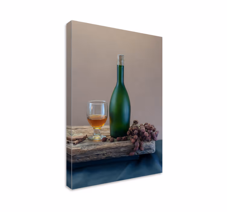 Bar og restaurant lærredsbillede elegant drikkeopsætning - TenStickers