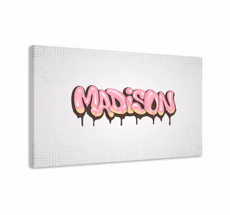 Ungdoms tilpasses graffiti teen lærredstryk - TenStickers