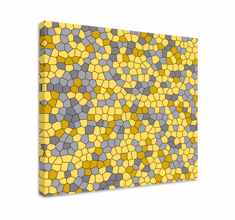 Pantone mosaik lærred udskrifter - TenStickers