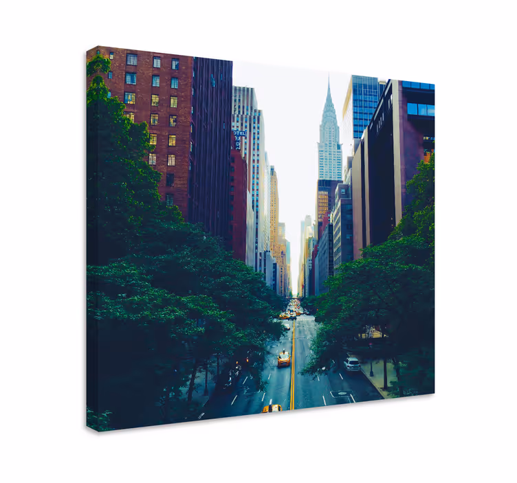 Manhattan by lærredsbillede - TenStickers