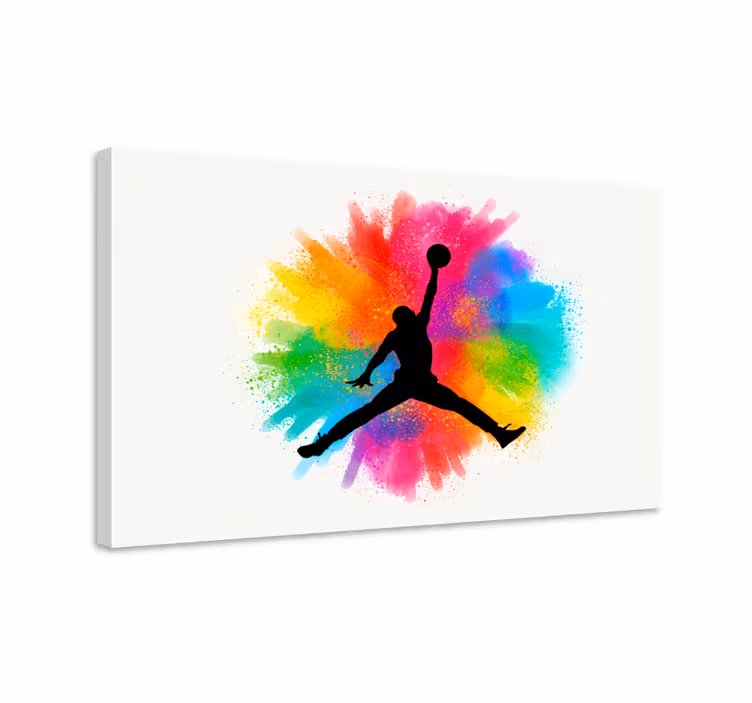 Michael jordan cool basketball teen lærred - TenStickers