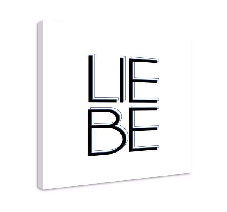 Citat lærredsbillede typografisk udtryk - TenStickers