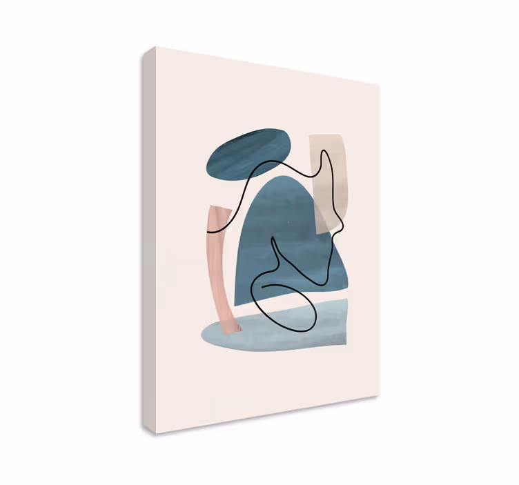 Elegant litografi kontor vægtryk - TenStickers
