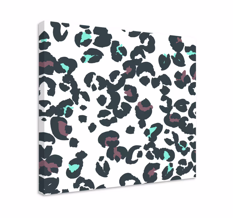 Dyre billeder på lærred leopardmønster - TenStickers