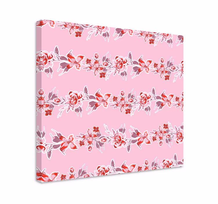 Blomster og planter lærredsbillede botanisk motiv - TenStickers