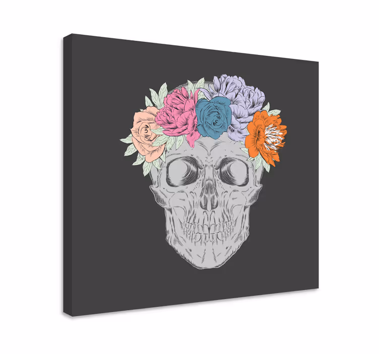 Blomster og planter lærredsbillede kraniefleur - TenStickers
