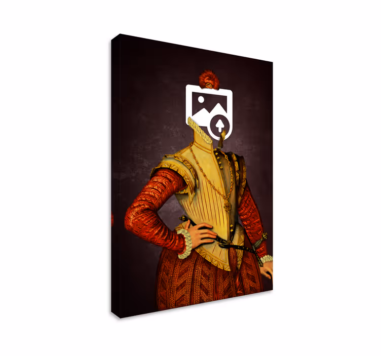 Aristokrat katte kat lærred print - TenStickers